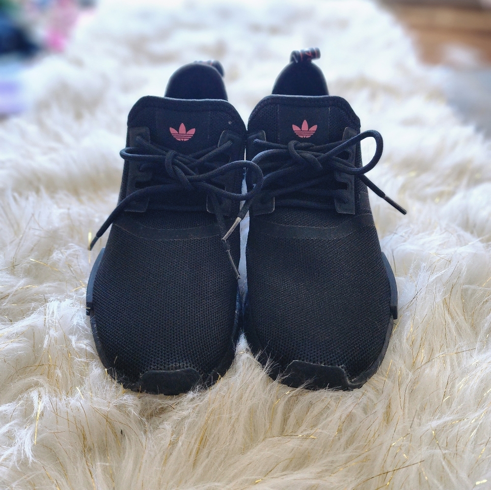 adidas NMD R1 Primeblue Black Solar Pink Size 7.5